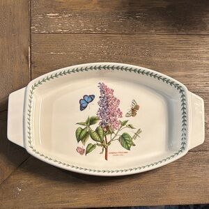 Portmeirion Botanic Garden Lilac Oblong Baker Fire & Ice Collection